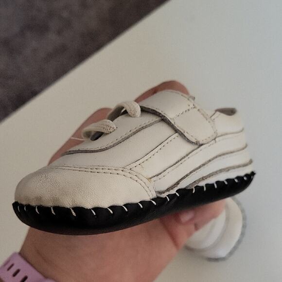 Pediped Soft Gray Baby Walker Shoes - Picture 10 of 10